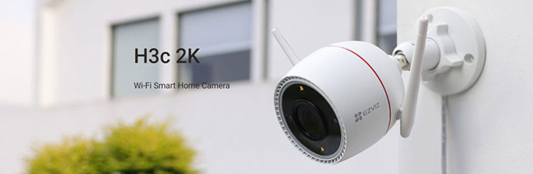 Wifi Camera Ezviz H3C 2k 4MP Active defence